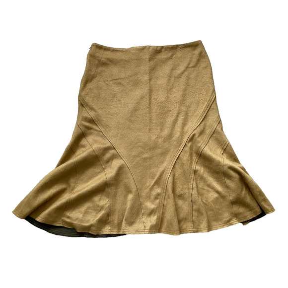 Design Todays Jacket & Skirt Set Womens XL Yellow/Brown Cottage Core US 2pc Suit - Picture 11 of 16